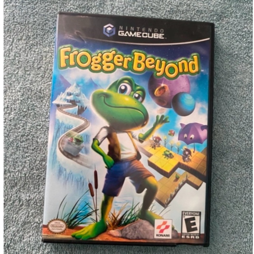 Nintendo Black GameCube Video Game Frogger Beyond